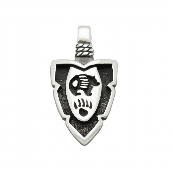 P329S pendentif flèche ours