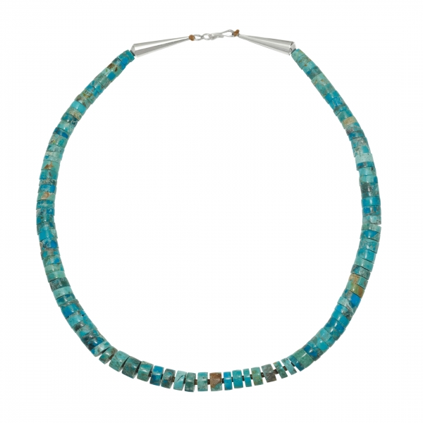 Harpo Paris necklace CO159 heishi turquoise