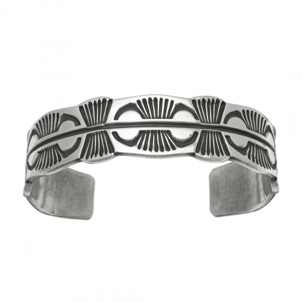Navajo bracelet for men BR655 in silver - Harpo Paris