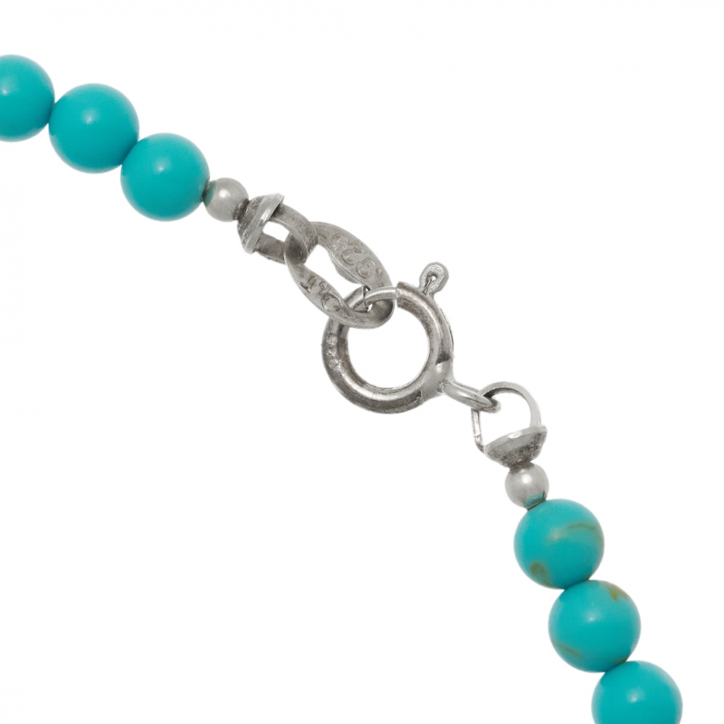 Bracelet classique Harpo Paris B294 perles turquoises