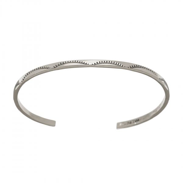 Bracelet Navajo BRw37 en argent massif - Harpo Paris