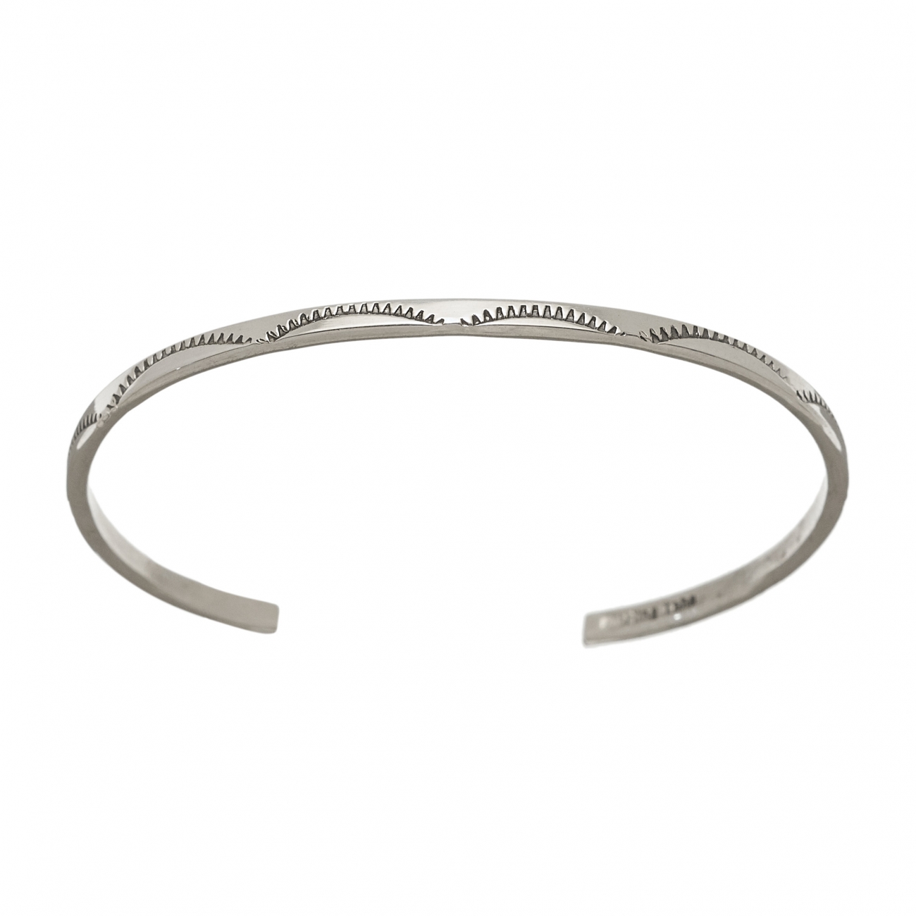 Bracelet Navajo BRw37 en argent massif - Harpo Paris