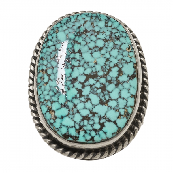 BA1356 turquoise and silver...