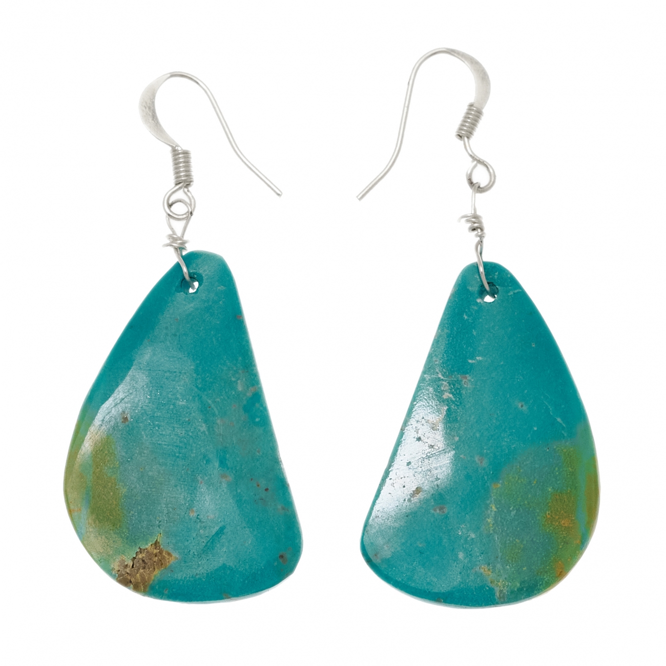 Boucles d'oreilles turquoise BO366 - Harpo Paris