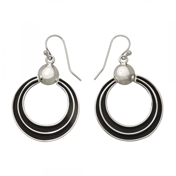 BO379 silver earrings - Harpo Paris
