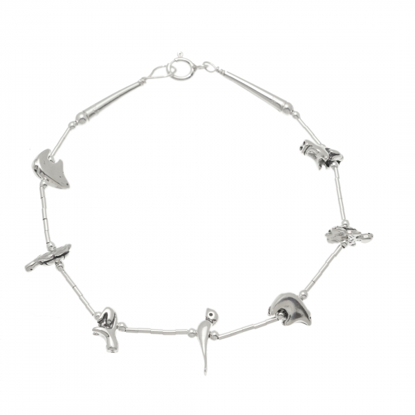 BRw102 silver fetish bracelet - Harpo Paris