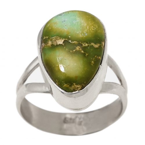 Bague turquoise et argent Ba1474 - Harpo Paris