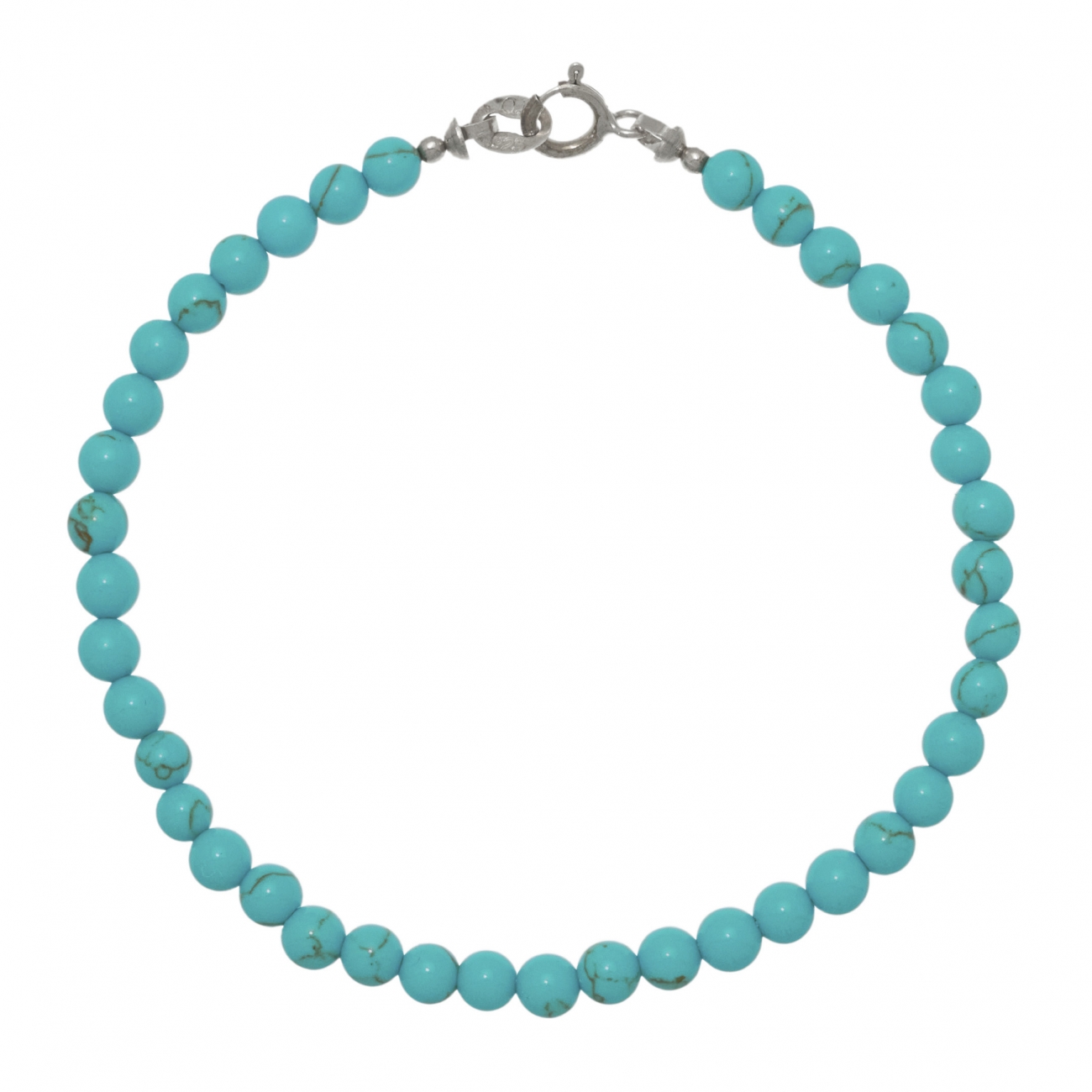 Turquoise beads bracelet B294 - Harpo Paris