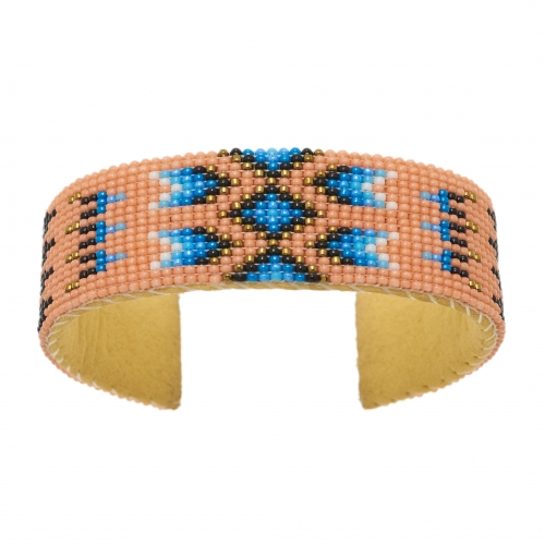 Bracelet Navajo en perles de verre BR838 - Harpo Paris