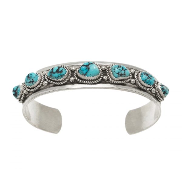 BR842 turquoise and silver...