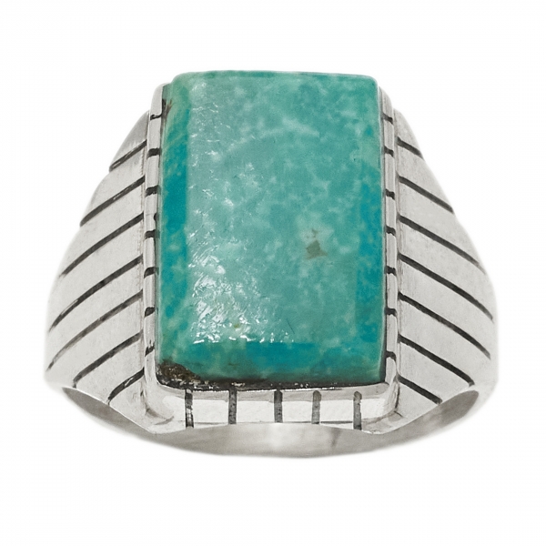 BA1544 turquoise and silver...