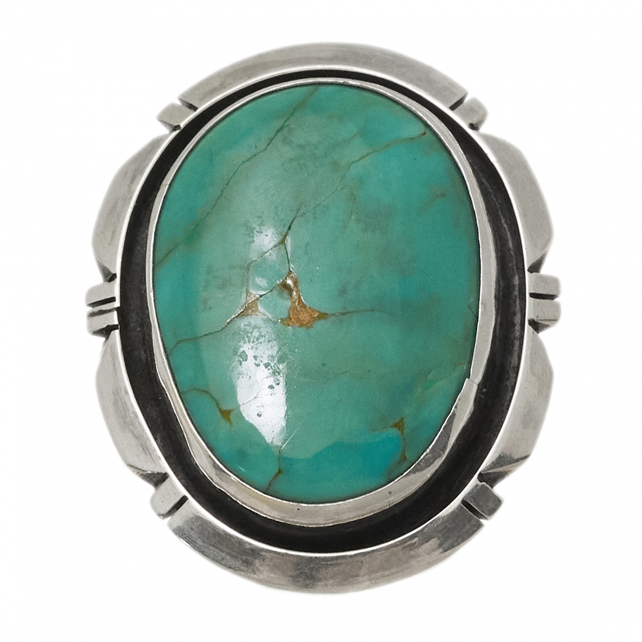 BA1577 bague turquoise argent - Harpo Paris