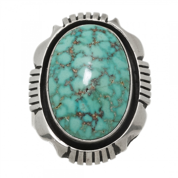 BA1571 turquoise and silver...