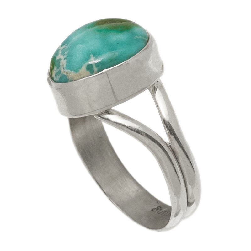 Bague Harpo turquoise argent BA1589 - Harpo Paris