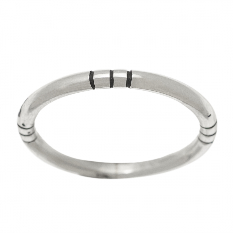 BA1593 silver ring - Harpo Paris