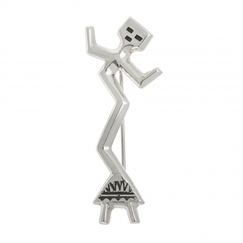 BRO93 broche Harpo argent