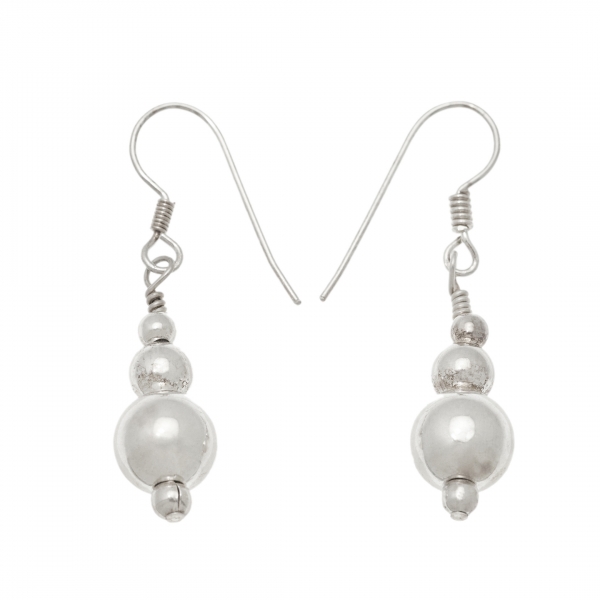 BO384 boucles d'oreilles en argent - Harpo Paris