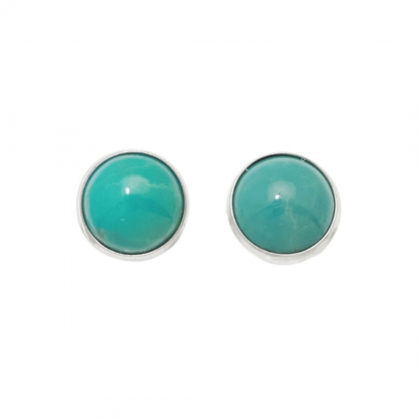 BO386 puces d'oreilles turquoises - Harpo Paris