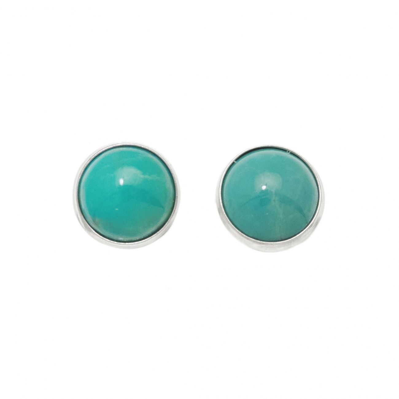 Turquoise studs BO386 - Harpo Paris