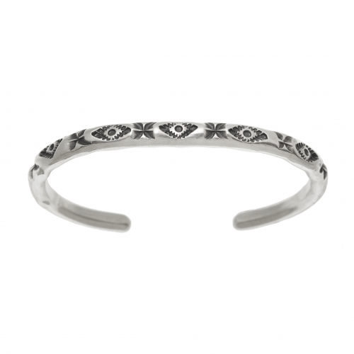 Silver mat bracelet for men BR862 - Harpo Paris