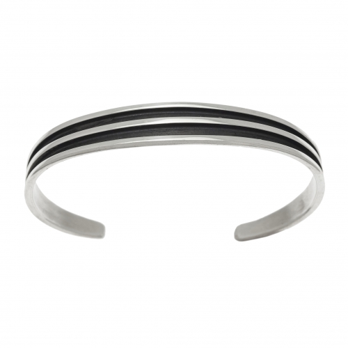 Bracelet Harpo en argent mat BR864 - Harpo Paris