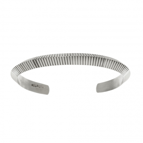 Bracelet Navajo en argent massif BR872 - Harpo Paris