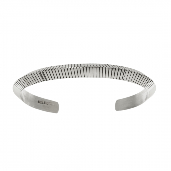 Silver Navajo bracelet BR872 - Harpo Paris