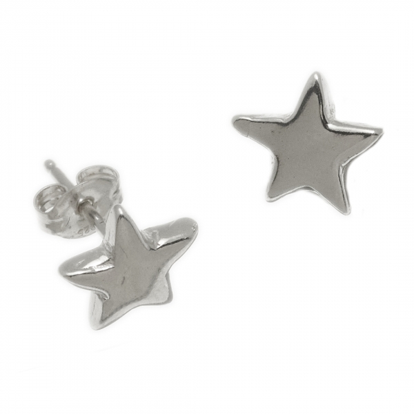 Stars earrings silver BOw107 - Harpo Paris