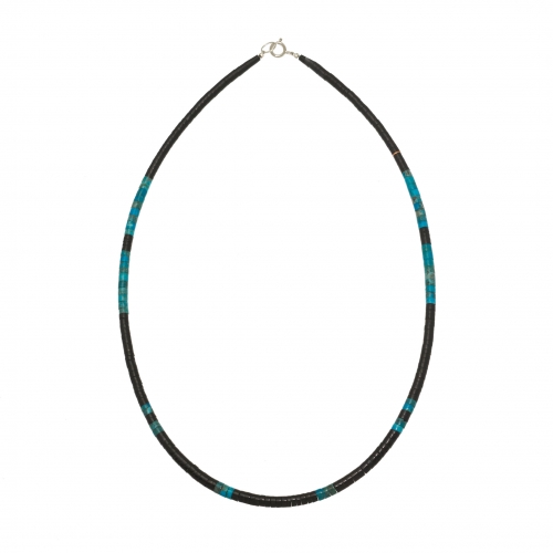 Heishi beads pueblo necklace COP24 - Harpo Paris