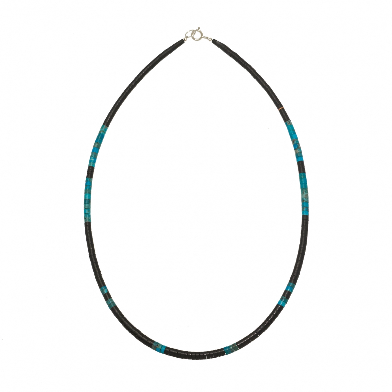 Heishi beads pueblo necklace COP24 - Harpo Paris