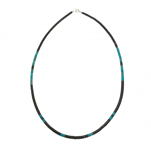 Heishi beads pueblo necklace Harpo COP25 - Harpo Paris