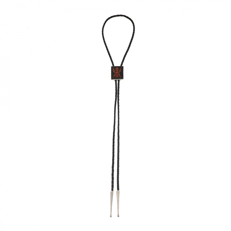 Inlay and silver Zuni Bolo tie BT74 - Harpo Paris