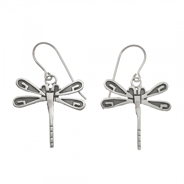 Boucles d’oreilles argent libellules BO417 - Harpo Paris