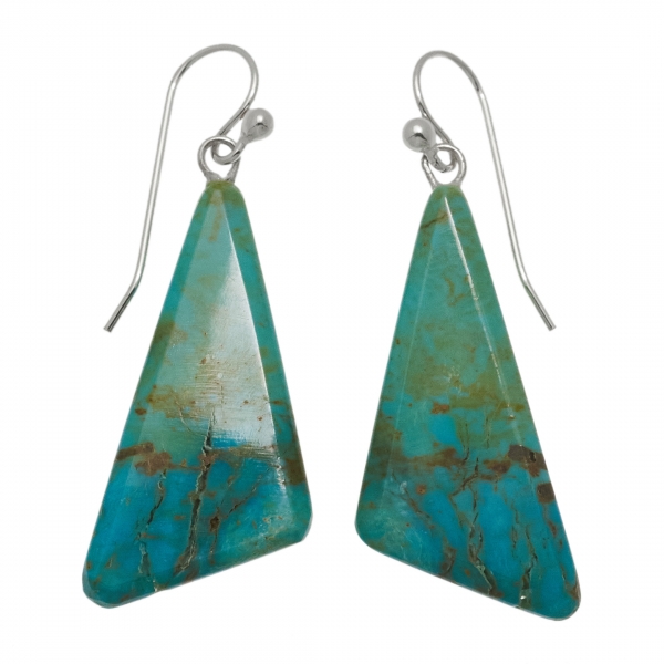 BO395 Harpo turquoise earrings