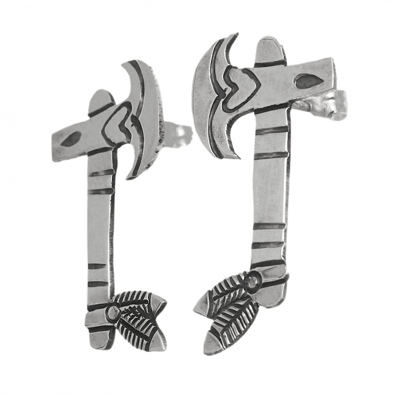 Boucles d'oreilles en argent BO427 - Harpo Paris