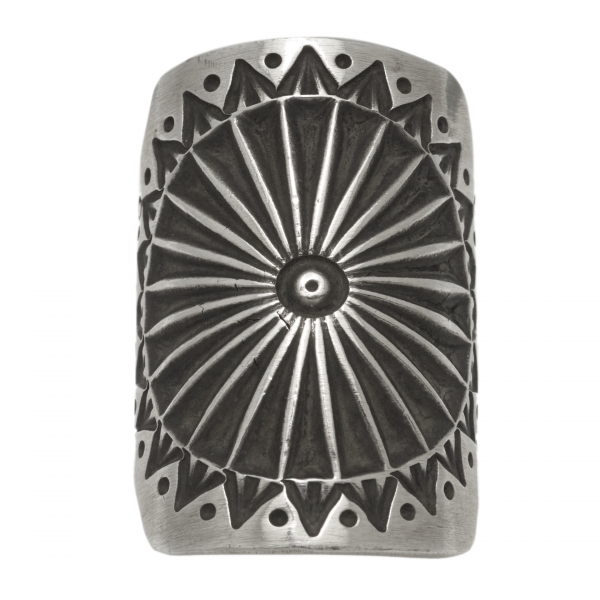 Navajo ring for women and men set in sterling silver BA1600 - Harpo Paris