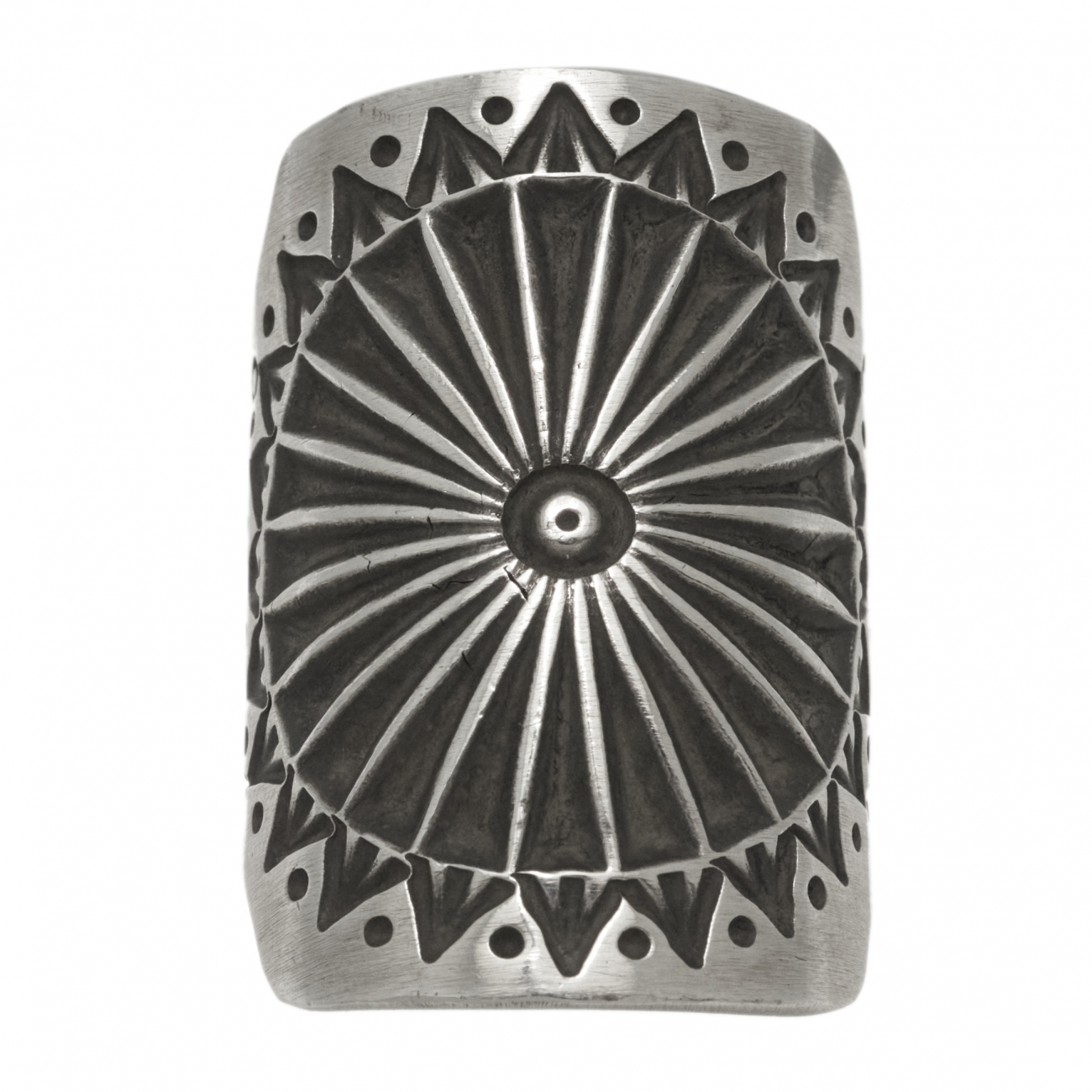 Bague en argent massif Navajo BA1600 - Harpo Paris