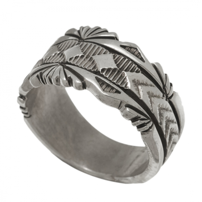 Bague argent Navajo BA1594 - Harpo Paris