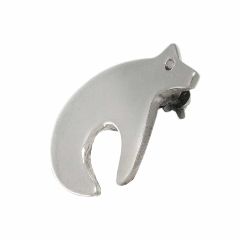 Navajo brooch silver bear BRO98  - Harpo Paris