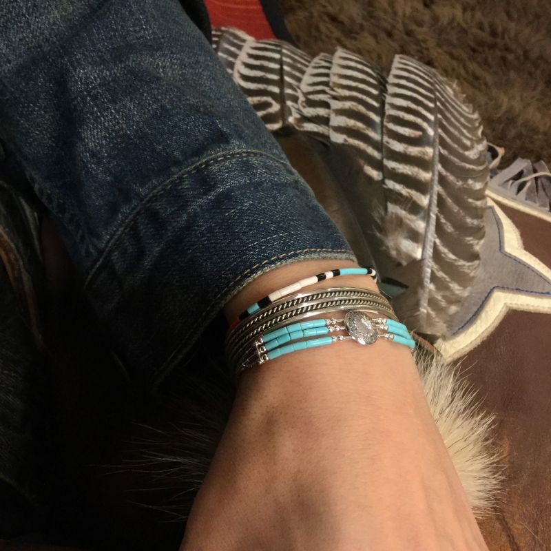 Bracelet perle turquoise - Site officiel Sixtystones - Bracelets