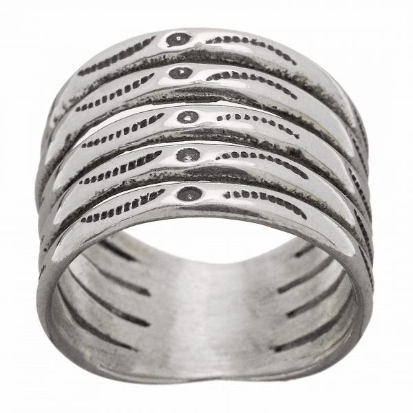 BAw39 Harpo ring in silver