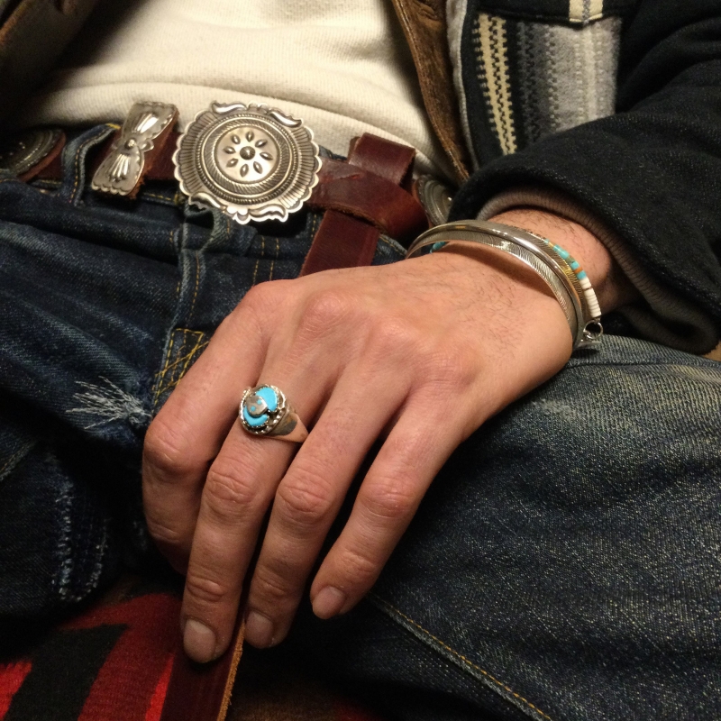 Bracelet plume pour homme BR143 en argent - Harpo Paris